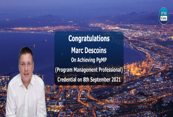 Congratulations Marc on Achieving PgMP..!